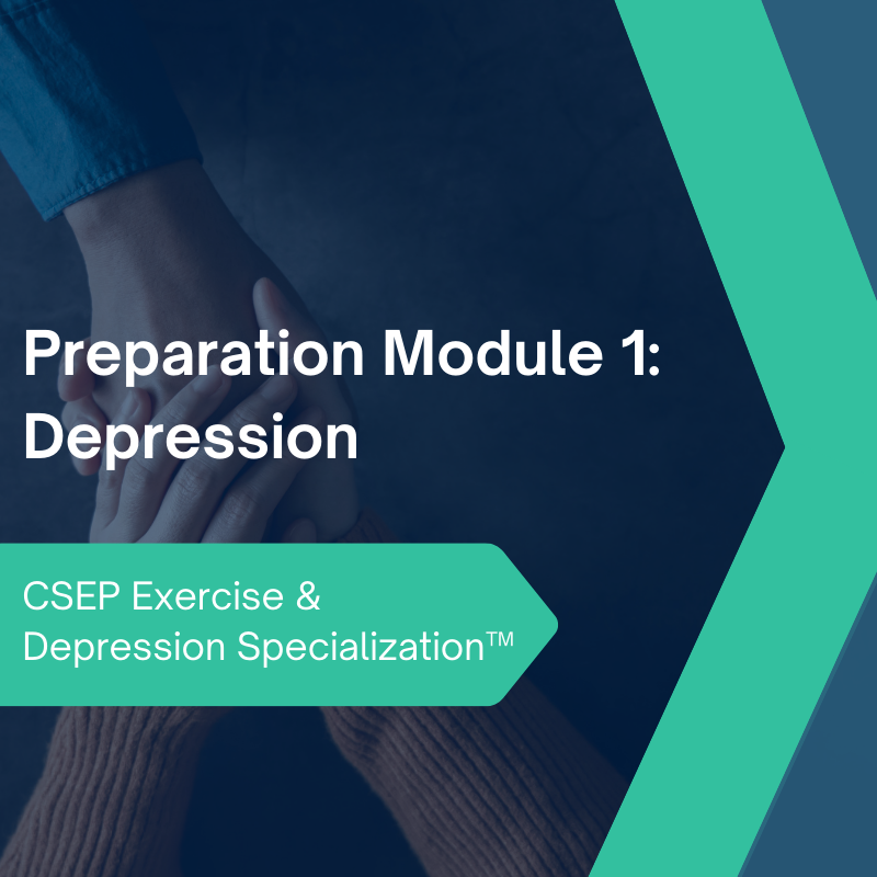 Spécialisation en exercice et dépression de la SCPE🅪 – module préparatoire 1 : Dépression