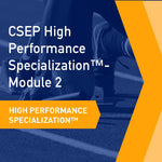 CSEP High Performance Specialization™ - Module 2: Performance Assessment