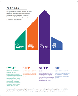 Canadian 24-Hour Movement Guidelines for Children and Youth (5-17): Tear Sheets