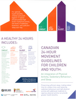 24-Hour Movement Guidelines for Children and Youth - Rack Card